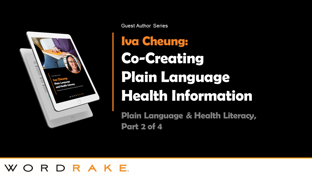 CoCreating Plain Language Health Information